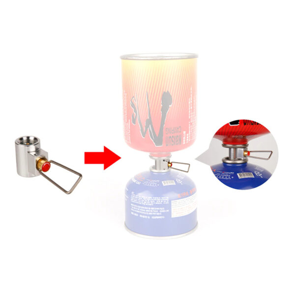 APG Conversion Adapter Camping Gas Stove Adaptor Valve Canister Gas Convertor - Image 6