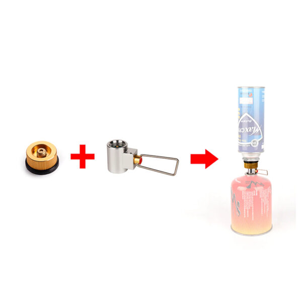 APG Conversion Adapter Camping Gas Stove Adaptor Valve Canister Gas Convertor - Image 7