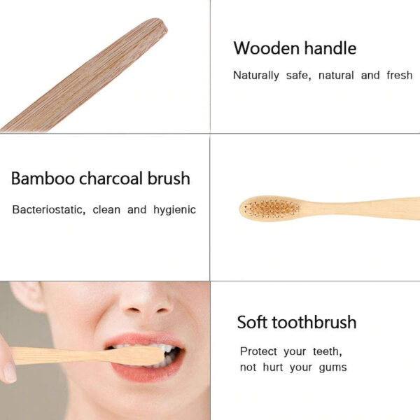 100% Ecological Bamboo Toothbrush - Image 4