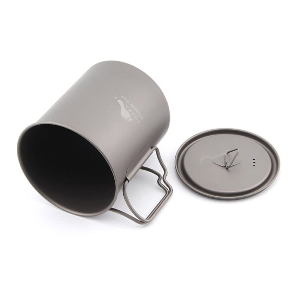 TOAKS titanium pot 750 ml with lid off
