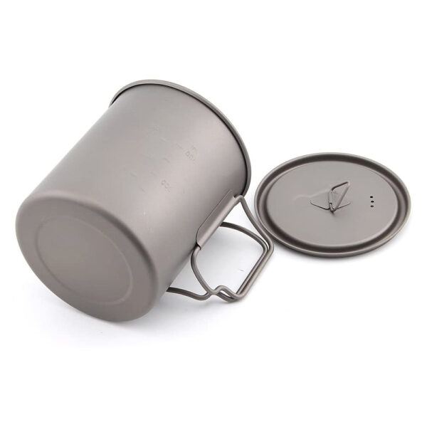 TOAKS titanium pot 750 ml with lid off