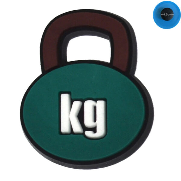 kettle bell jibbitz charm