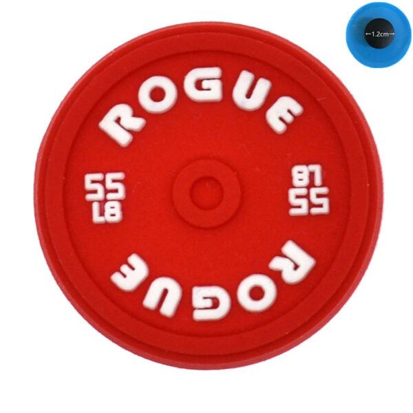 rogue plate jibbitz charm